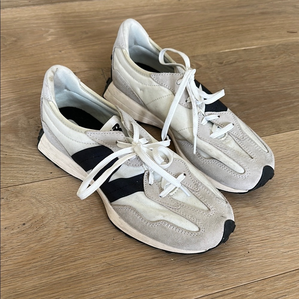 White and Black Sneakers